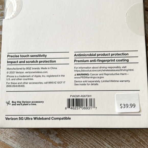 📱Tempered Glass Screen Protector iPhone 12 Pro Max📱NWT - Picture 6 of 6